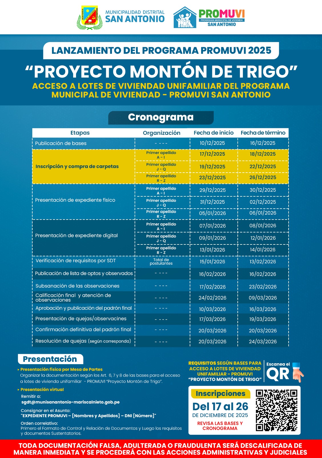 Flayer PROYECTO MONTÓN DE TRIGO